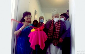 आँखारोग विशेषज्ञ डा. श्रेष्ठको एकल कला प्रदर्शन